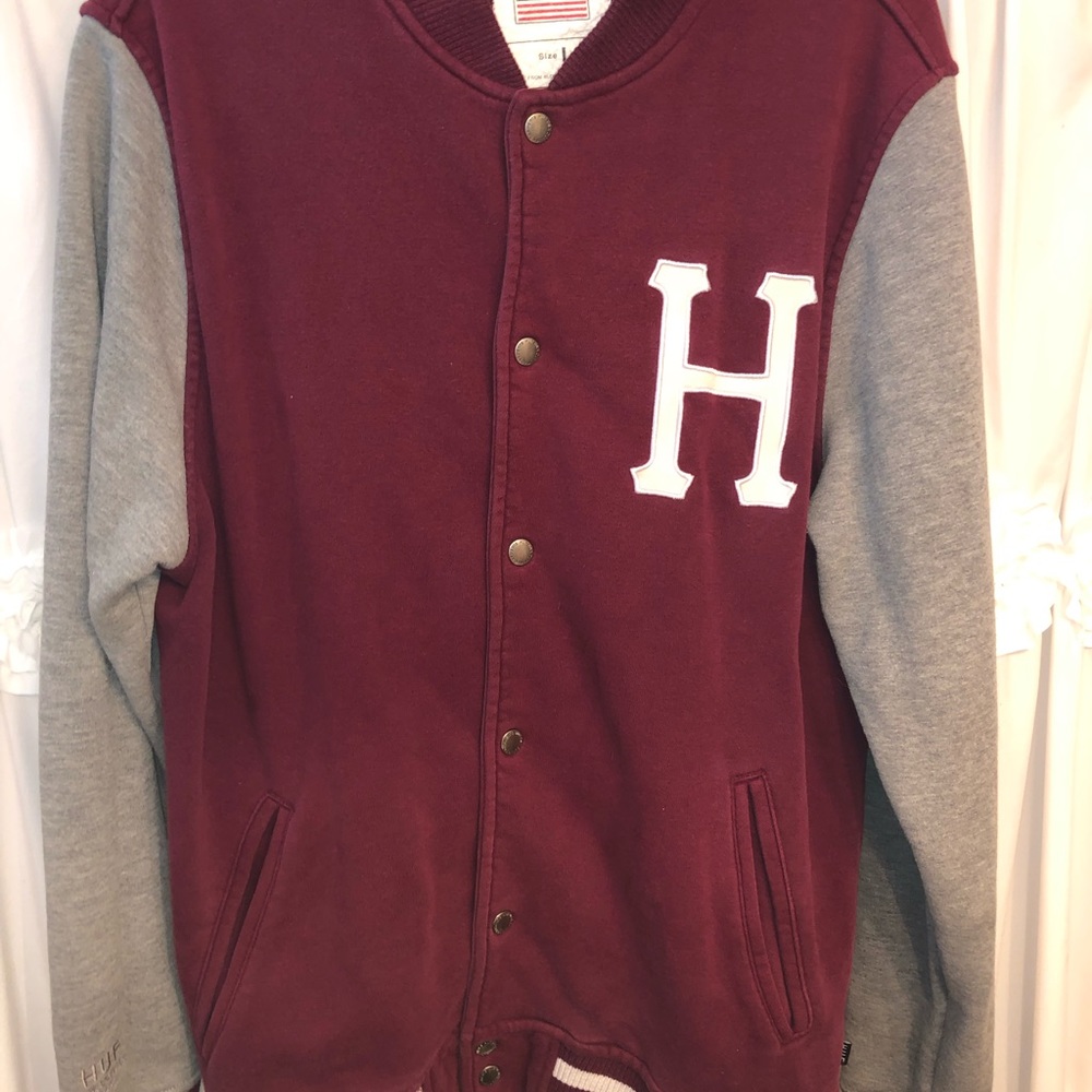 Men’s Huf varsity jacket